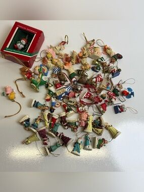 Lot Vintage Miniature Christmas Ornaments Mini Bundle Decor Hallmark Keepsake